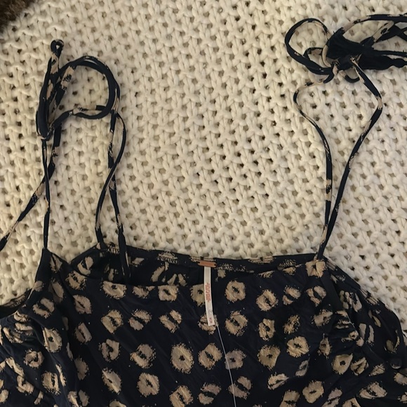 Free People tie spaghetti strap tunic - Picture 3 of 3